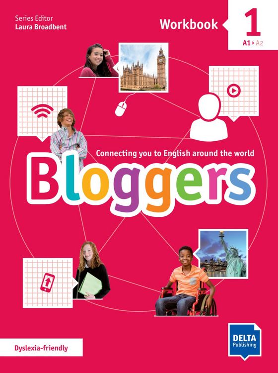 Produktbild: Bloggers 1 / Workbook + Delta Augmented + Online Extras