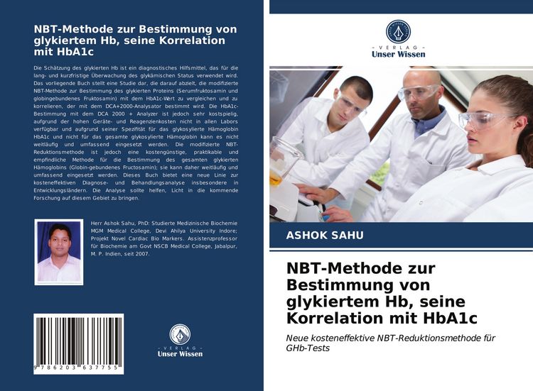 Produktbild: NBT-Methode zur Bestimmung von glykiertem Hb, seine Korrelation mit HbA1c
