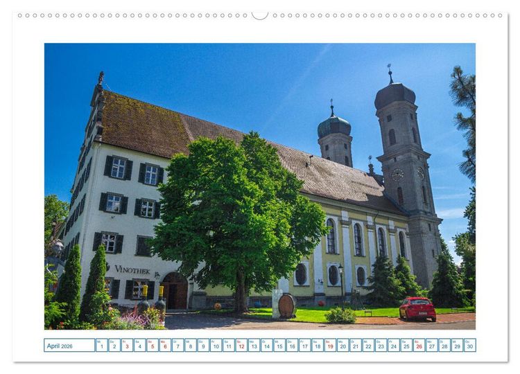 Produktbild: Friedrichshafen am Bodensee (hochwertiger Premium Wandkalender 2026 DIN A2 quer), Kunstdruck in Hochglanz