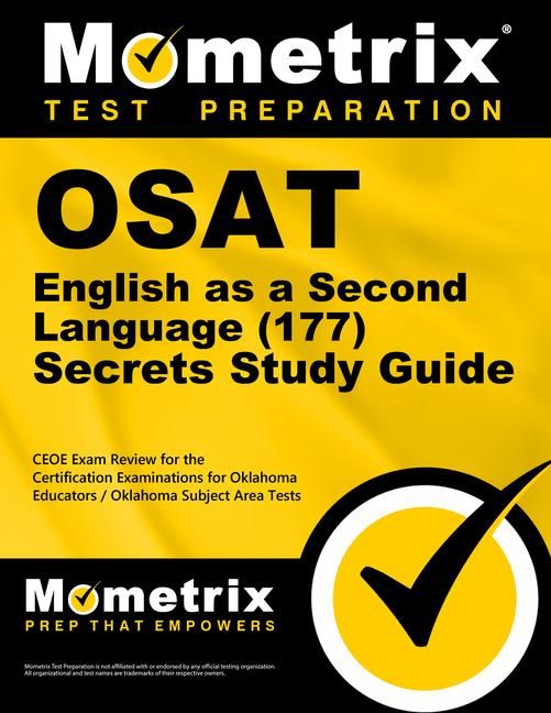 Produktbild: OSAT English as a Second Language (177) Secrets Study Guide