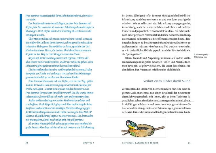 Produktbild: Wenn ein Kind gestorben ist oder Die Farben der Trauer