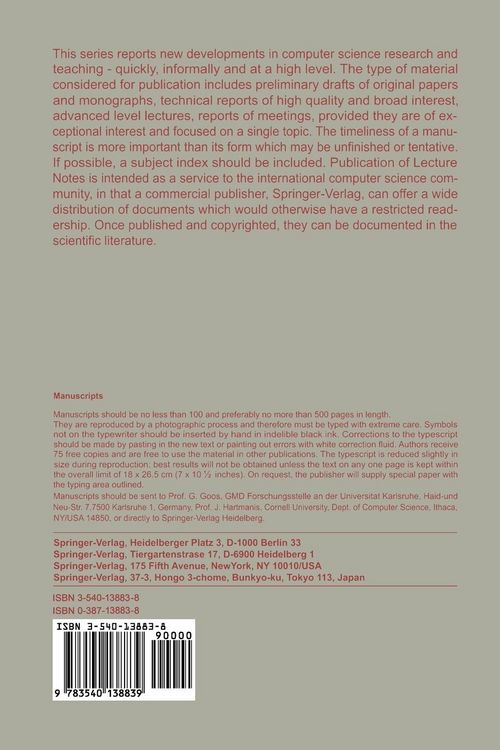 Produktbild: Foundations of Software Technology and Theoretical Computer Science