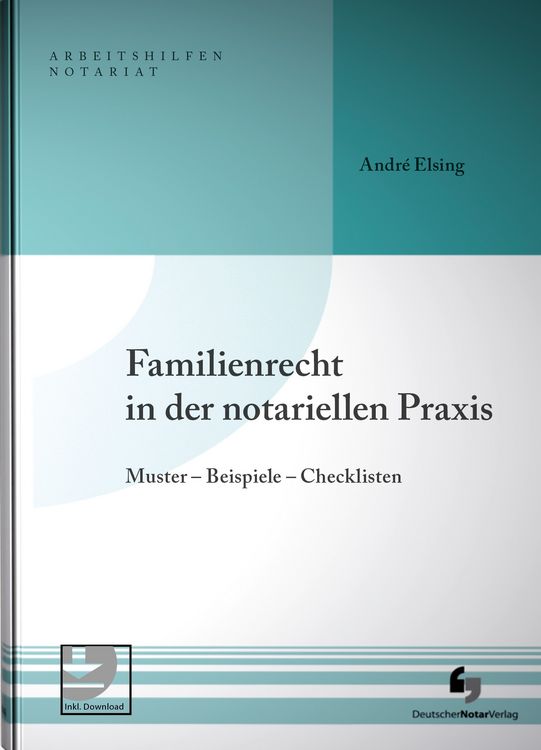 Produktbild: Familienrecht in der notariellen Praxis