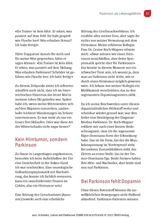 Produktbild: Leben mit Parkinson