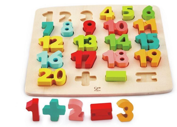 Produktbild: Puzzle mit Zahlen und Rechensymbolen / 24 Teile