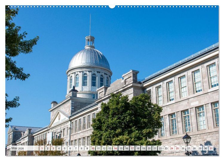 Produktbild: Montreal - klassisches Erbe in Qu&eacute;bec (Wandkalender 2026 DIN A2 quer), CALVENDO Monatskalender