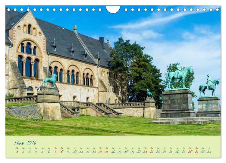 Produktbild: Harz Natur pur und Weltkulturerbe (Wandkalender 2026 DIN A4 quer), CALVENDO Monatskalender