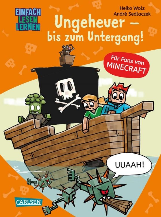 Produktbild: Minecraft 4: Ungeheuer – bis zum Untergang!