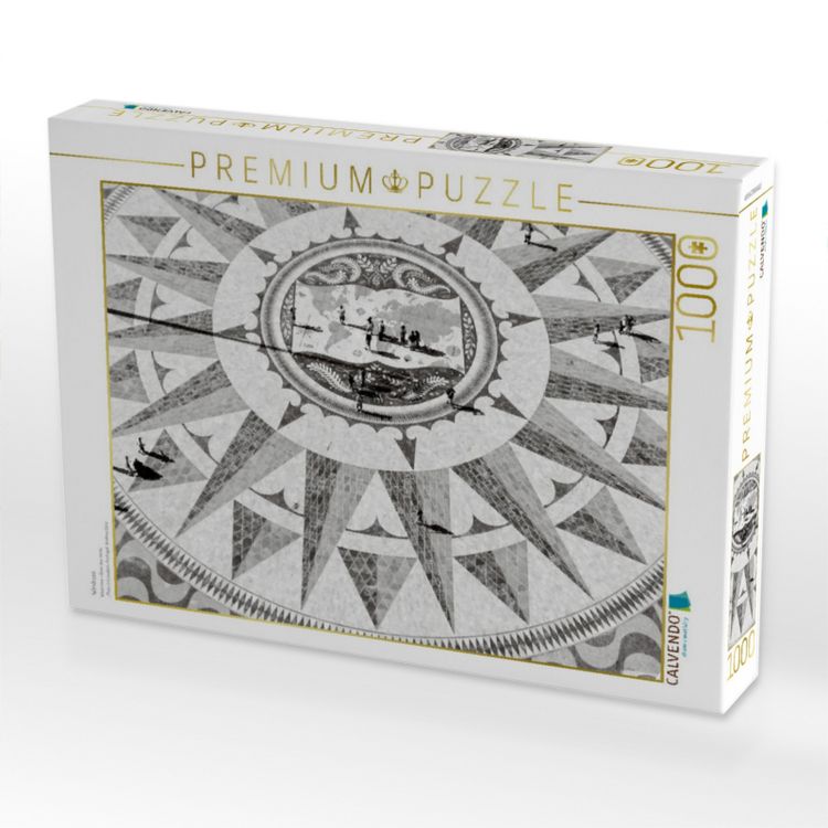 Produktbild: CALVENDO Puzzle Windrose | 1000 Teile Lege-Gr&ouml;&szlig;e 64x48cm Foto-Puzzle f&uuml;r gl&uuml;ckliche Stunden