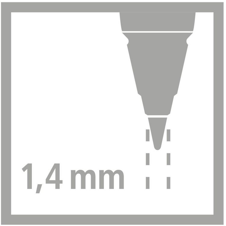 Produktbild: STABILO Druckbleistift EASYergo 1.4 HB LH blau/neonorange Blister