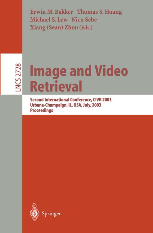 Produktbild: Image and Video Retrieval