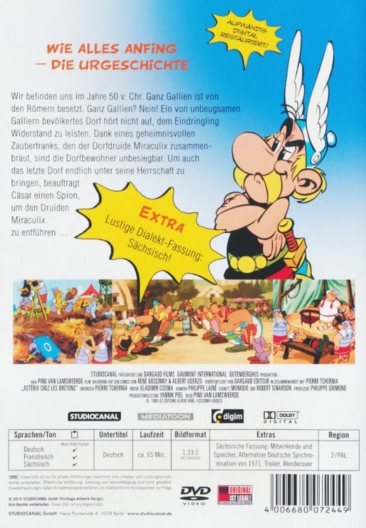 Produktbild: Asterix - Der Gallier - Digital Remastered