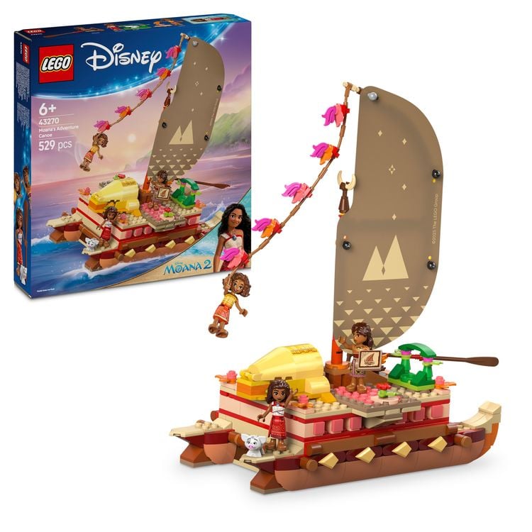 Bild vom Artikel LEGO ǀ Disney Vaianas Abenteuerfloß Bauset - Fantasyspielzeug - 43270 vom Autor 