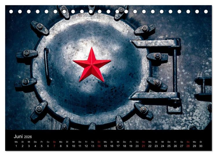 Produktbild: Lokomotiven 2026 (Tischkalender 2026 DIN A5 quer), CALVENDO Monatskalender