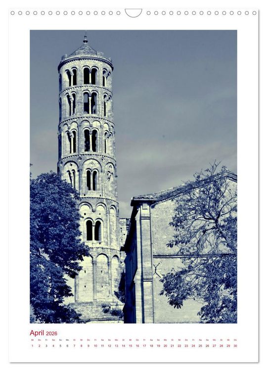 Produktbild: France en bleu - Frankreichs Sehensw&uuml;rdigkeiten in den Nationalfarben (Wandkalender 2026 DIN A3 hoch), CALVENDO Monatskalender