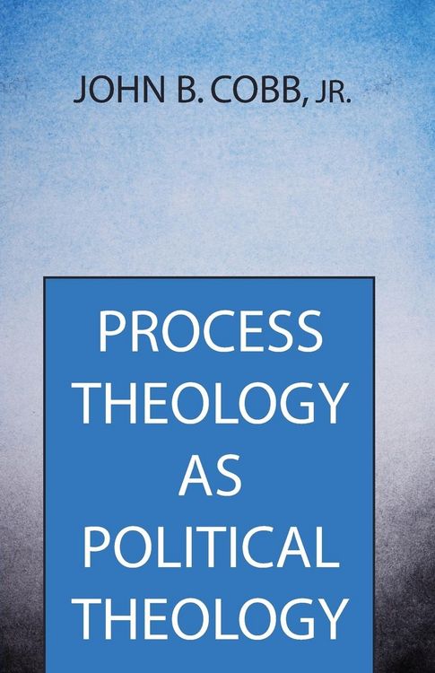 Produktbild: Process Theology as Political Theology