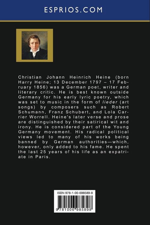 Produktbild: Poems and Ballads of Heinrich Heine (Esprios Classics)
