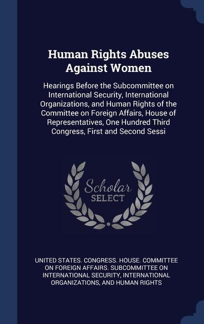 Produktbild: Human Rights Abuses Against Women