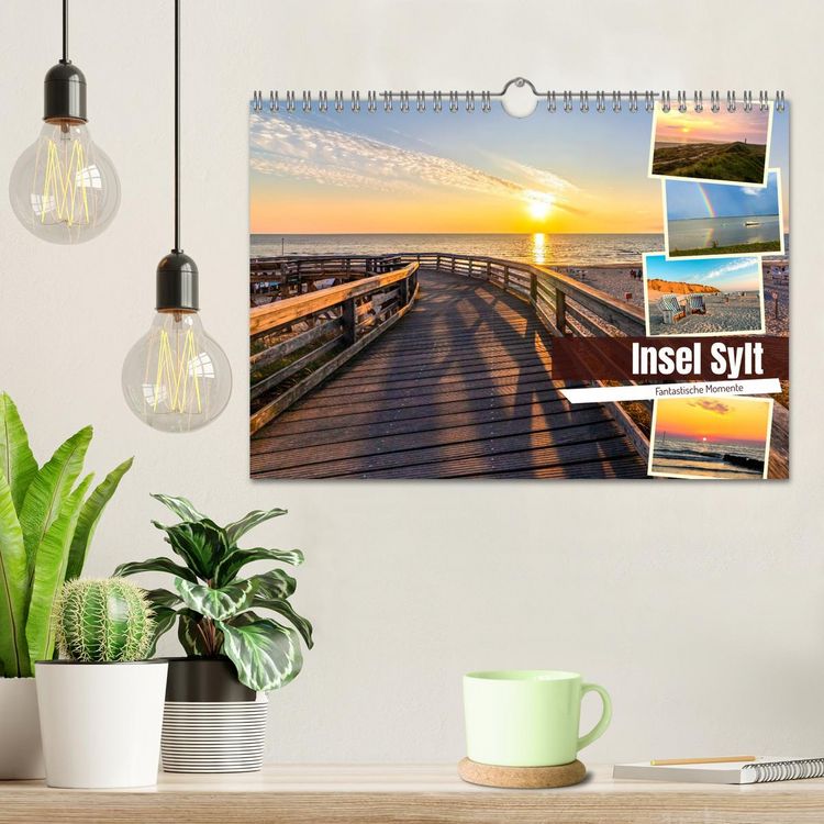 Produktbild: Insel Sylt - Fantastische Momente (Wandkalender 2026 DIN A4 quer), CALVENDO Monatskalender