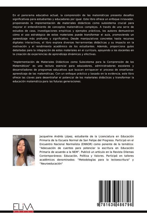 Produktbild: Implementaci&oacute;n de Material Did&aacute;ctico como Subsistema Esencial para la Comprensi&oacute;n de las Matem&aacute;ticas