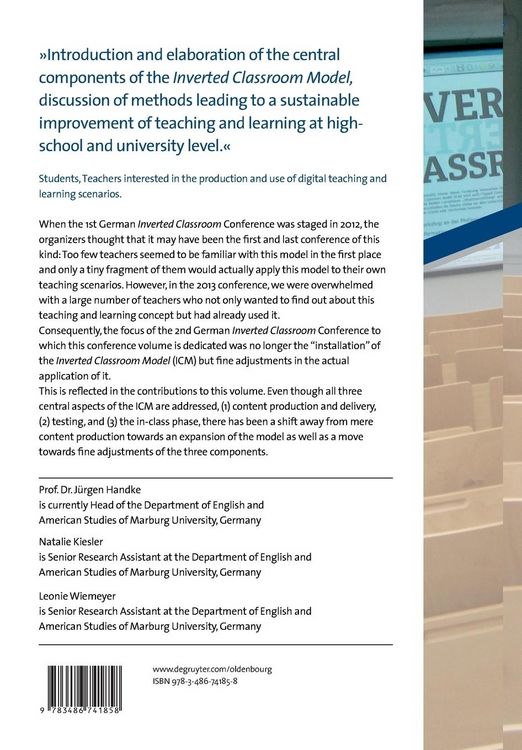 Produktbild: The Inverted Classroom Model