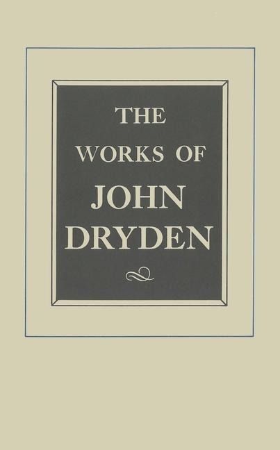 Produktbild: Dryden, J: Works of John Dryden Prose V17 1668-91
