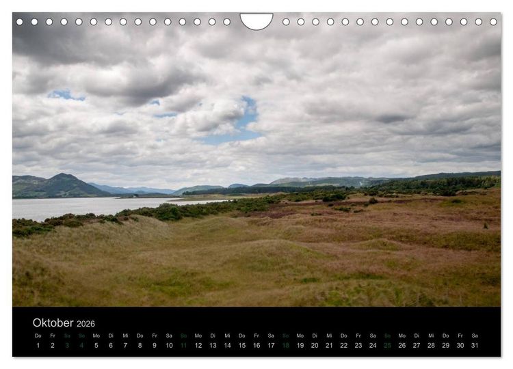 Produktbild: Schottland Highlands und Ostk&uuml;ste (Wandkalender 2026 DIN A4 quer), CALVENDO Monatskalender