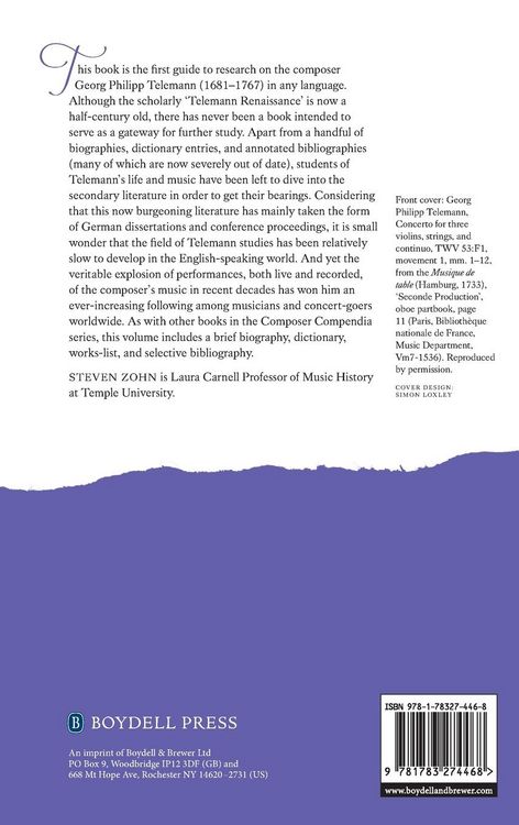 Produktbild: Telemann Compendium