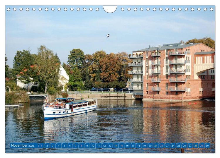 Produktbild: Brandenburg an der Havel - Stadt der Flussarme, Kan&auml;le und Inseln (Wandkalender 2026 DIN A4 quer), CALVENDO Monatskalender