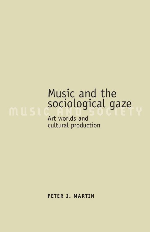 Produktbild: Music and the sociological gaze