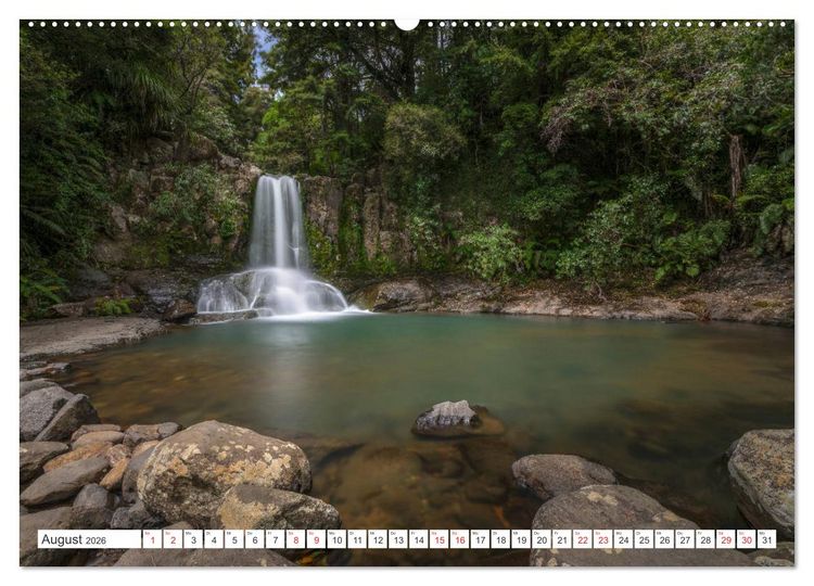Produktbild: Neuseeland Nordinsel - Das Land der Hobbits und Vulkane (hochwertiger Premium Wandkalender 2026 DIN A2 quer), Kunstdruck in Hochglanz
