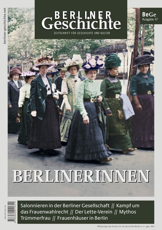 Produktbild: Berliner Geschichte - Zeitschrift f&uuml;r Geschichte und Kultur