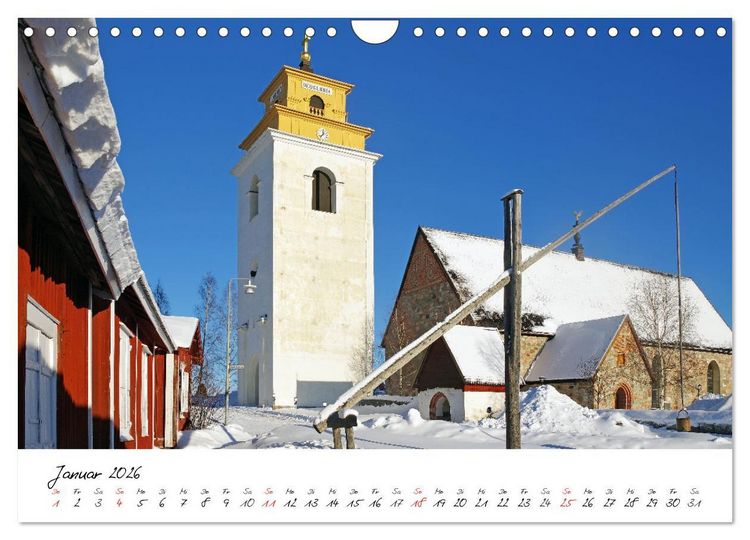 Produktbild: Schwedens Vielfalt (Wandkalender 2026 DIN A4 quer), CALVENDO Monatskalender
