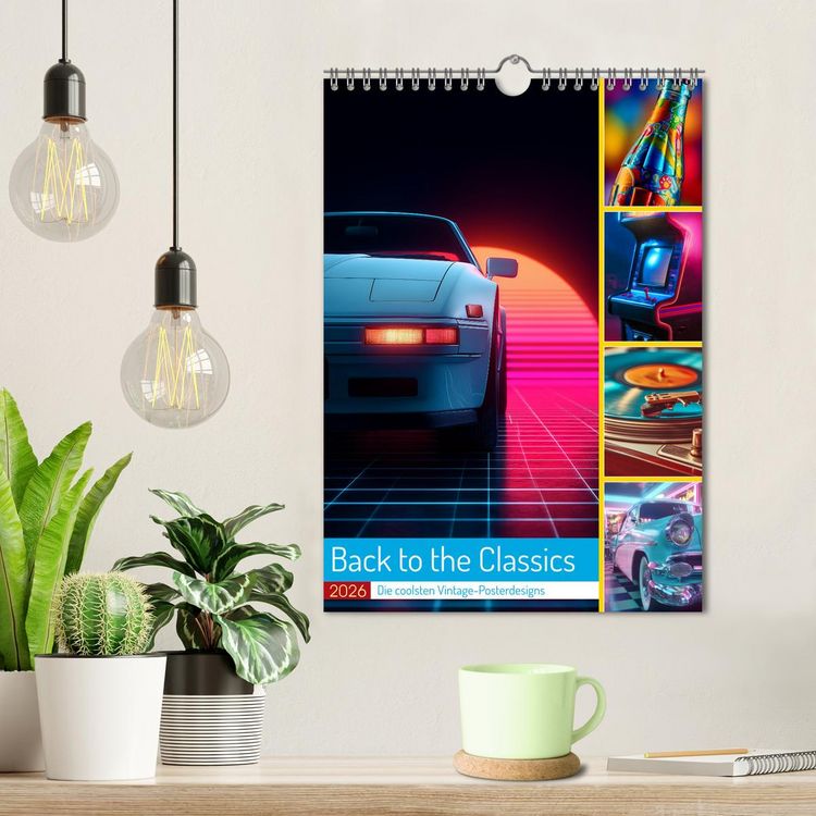 Produktbild: Back to the Classics (Wandkalender 2026 DIN A4 hoch), CALVENDO Monatskalender