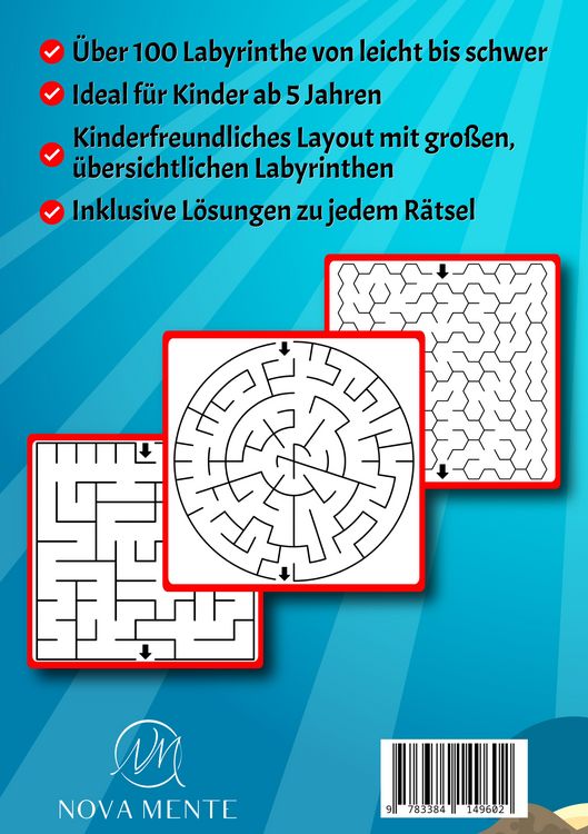 "Labyrinthe für Kinder ab 5 Jahren - Band 1" online kaufen