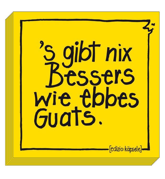 Produktbild: s gibt nix Besseres wie ebbes Guats