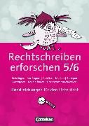 Produktbild: Rechtschreiben erforschen - 5./6. Schuljahr