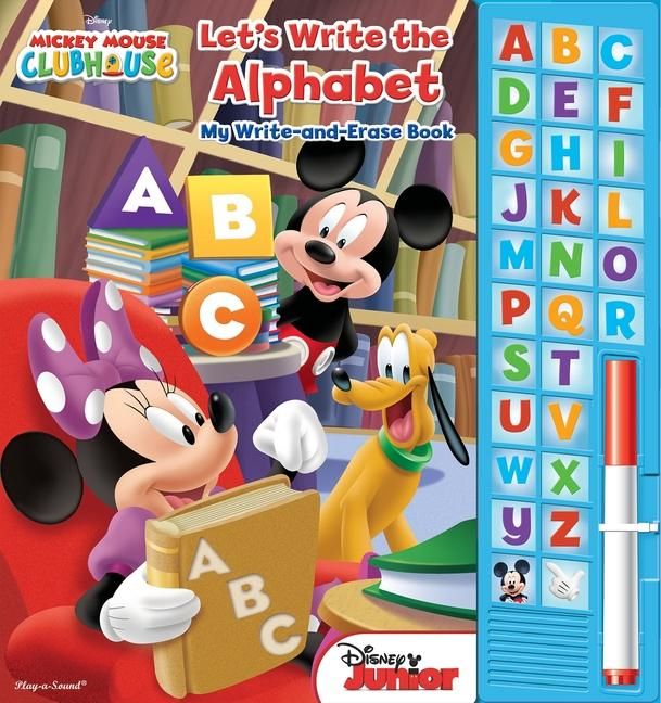 Produktbild: Mickey Mouse Clubhouse: Let's Write the Alphabet My Write-And-Erase Book