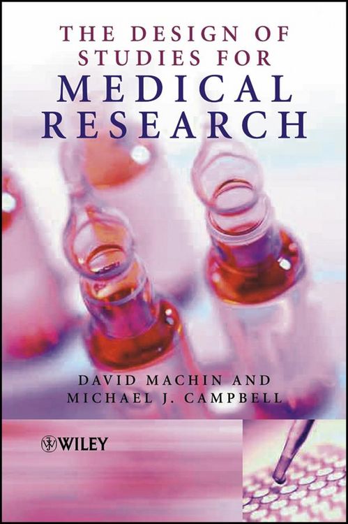 Produktbild: The Design of Studies for Medical Research