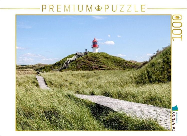 Produktbild: CALVENDO Puzzle Amrum: Natur und Freiheit | 1000 Teile Lege-Gr&ouml;&szlig;e 64x48cm Foto-Puzzle f&uuml;r gl&uuml;ckliche Stunden