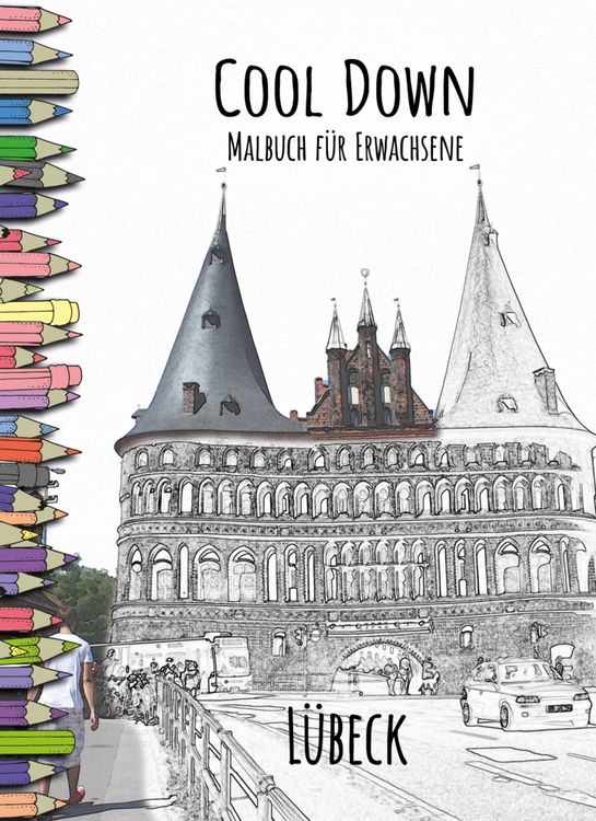 Produktbild: Cool Down | Malbuch f&uuml;r Erwachsene: L&uuml;beck