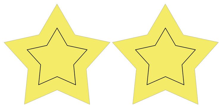 Produktbild: URSUS Twinkle Star, gelb