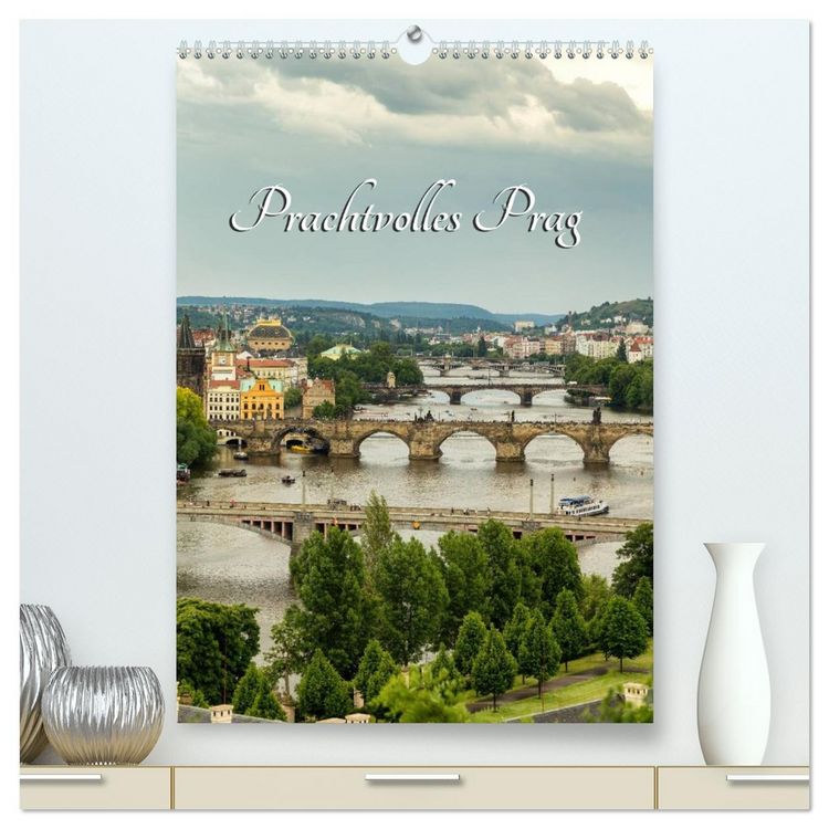 Produktbild: Prachtvolles Prag (hochwertiger Premium Wandkalender 2026 DIN A2 hoch), Kunstdruck in Hochglanz