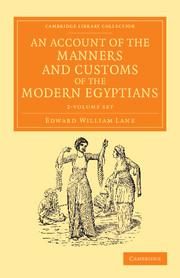 Produktbild: Lane, E: Account of the Manners and Customs of the Modern Eg