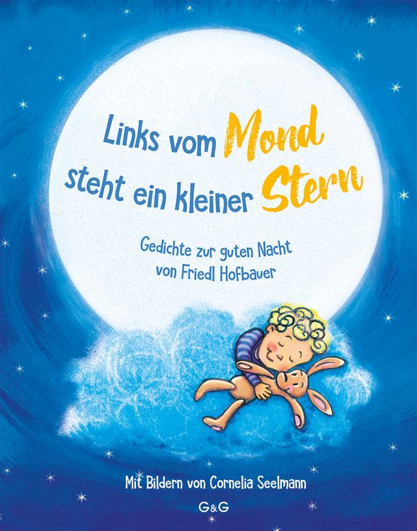 Produktbild: Links vom Mond steht ein kleiner Stern - Gedichte zur guten Nacht von Friedl Hofbauer