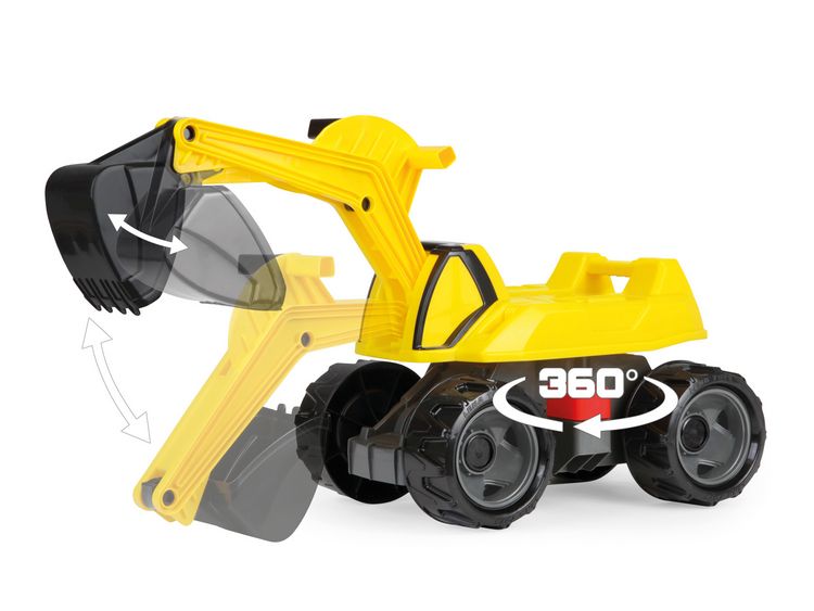 Produktbild: LENA 02144EC - GIGA TRUCKS Aufsitz-Bagger