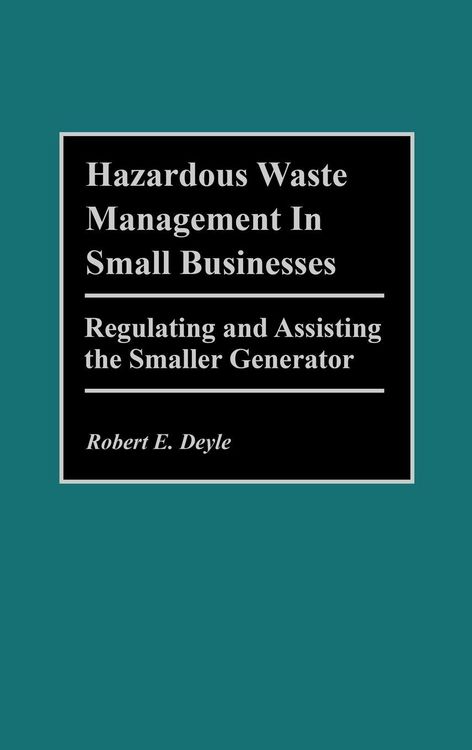 Produktbild: Hazardous Waste Management in Small Businesses