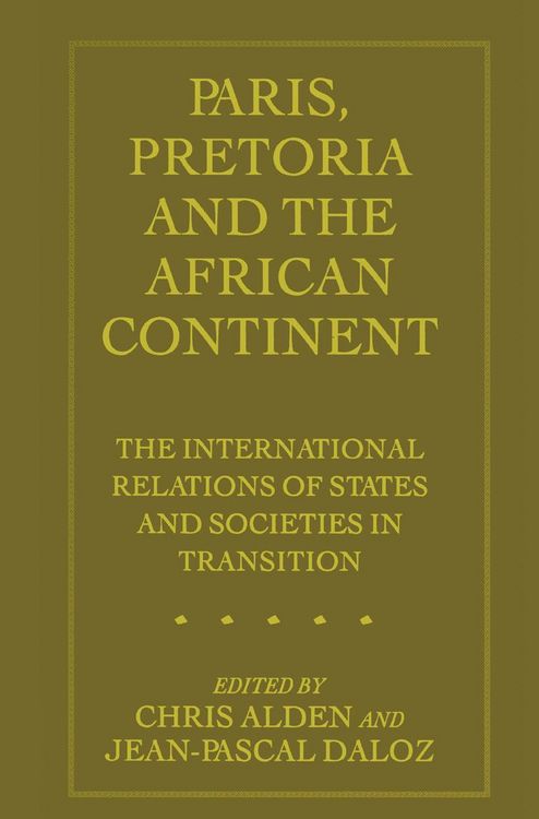 Produktbild: Paris, Pretoria and the African Continent