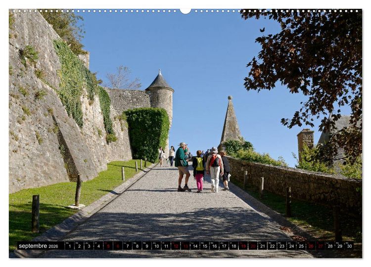 Produktbild: Mont Saint-Michel (Calendrier mural 2026 DIN A2 vertical) calendrier de bureau