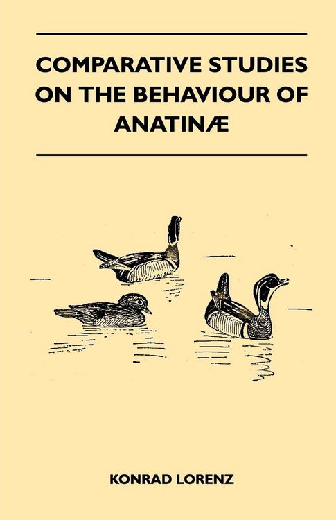 Produktbild: Comparative Studies on the Behaviour of Anatinae